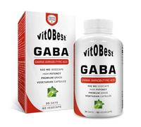 GABA 500 mg - 60 Vcaps.(ácido gamma-aminobutírico) - Suplementos Alimentación y Suplementos Deportivos - Vitobest