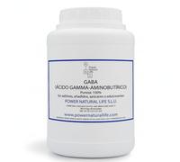 GABA en Polvo 500 g Power Natural Life | Ácido Gamma-Aminobutírico 100% puro en Polvo | Materia Prima Alimentaria para Formulación | Sin Añadidos ni Aditivos