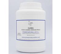 GABA Power Natural Life | Ácido Gamma-Aminobutírico 100% puro en Polvo | Sin Añadidos ni Aditivos | Envase de 500 gr