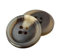 Gabardina Botones Redondos Trench Coat Resina Botones Grandes, Color 15, 30mm 10piezas