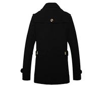 Gabardina de negocios para hombre, chaqueta larga de color sólido, casual, de algodón, para primavera, otoño, chaqueta clásica y elegante, gabardina ligera para invierno, cortavientos, abrigos