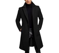 Gabardina Hombre Abrigo Hombre Abrigo Marron De Invierno Lana Trench Coat Chaquetón Abrigos Chaqueta Vestir Militar Man Marinero Elegante 4Xl Sobretodo Jacket Cuero Tres Cuartos Parkas Americana Mens