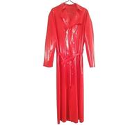 Gabardina Larga De Goma De Látex,Color Personalizado,XS