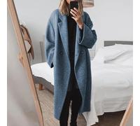 Gabardina larga para mujer, talla S-3XL, tela microelástica | Manga larga, comodidad microelástica, uso diario, para un estilo versátil, ajuste femenino a medida
