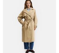 Gabardina larga, Signature EMILE. Talla S. Color beige
