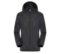 Gabardina Mujer Impermeable Abrigos Invierno Coat Deportiva Trench Chaquetas Para Encerada Chubasquero Lluvia Acolchada Chaqueta Ropa Abrigo Cazadora Entretiempo Negro M