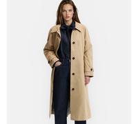 Gabardina oversize con botones, Signature MAURICE. Talla XS. Color beige