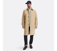 Gabardina recta abotonada, Signature MATHIAS. Talla XL. Color beige