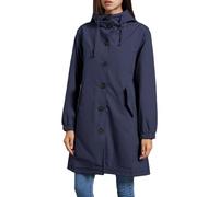 Gabardinas Ligera para Mujer Larga Elegante Chaqueta Entretiempo Chaquetas Rompevientos con Capucha Holgada Cómoda Transpirable Parka Cortavientos para Exteriore Abrigo Gabardina Casual Talla grande
