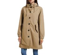 Gabardinas Ligera para Mujer Larga Elegante Chaqueta Entretiempo Chaquetas Rompevientos con Capucha Holgada Cómoda Transpirable Parka Cortavientos para Exteriore Abrigo Gabardina Casual Talla grande