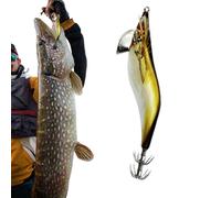 Gabarit de Calmar Glow - Crochet Fluorescent | Appât de Pêche Artificiel Réaliste Pour Mer et Rivière - Leurre Lumineux Pour Eau Douce et Salée - Outil de Pêche Précis