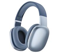 Gabba Goods - Auriculares inalámbricos Bluetooth con micrófono - Auriculares inalámbricos - Reducción de ruido - Bluetooth, cableado, micro SD integrado para viajes, hogar, televisión de trabajo, PC,