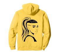 Gabber Chica Hardcore Rave Estética Audaz Estilo Subterráneo Sudadera con Capucha