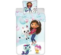 Jerry Fabrics – Juego de cama 140 x 200 cm, incluye funda de almohada, poliéster