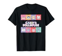 Gabby’s Dollhouse Character Tile Camiseta