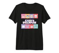 Gabby’s Dollhouse Character Tile Camiseta Premium