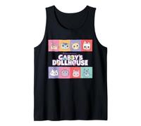 Gabby’s Dollhouse Character Tile Camiseta sin Mangas