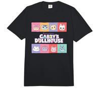 Gabby’s Dollhouse Character Tile Comfort Colors Adult Heavyweight T-Shirt