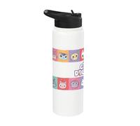 Gabby’s Dollhouse Character Tile Stainless Steel Insulated Water Bottle