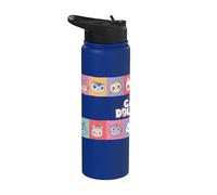 Gabby’s Dollhouse Character Tile Stainless Steel Insulated Water Bottle