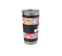 Gabby’s Dollhouse Character Tile Vaso térmico de acero inoxidable de doble pared