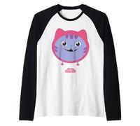 Gabby’s Dollhouse DJ Catnip Smile Camiseta Manga Raglan