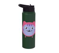 Gabby’s Dollhouse DJ Catnip Smile Stainless Steel Insulated Water Bottle