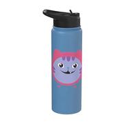 Gabby’s Dollhouse DJ Catnip Smile Stainless Steel Insulated Water Bottle