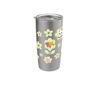 Gabby’s Dollhouse Flower Friends Vaso térmico de acero inoxidable de doble pared