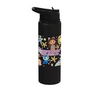 Gabby’s Dollhouse Gabby and MerCat Sea Scales Stainless Steel Insulated Water Bottle