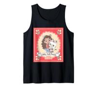 Gabby’s Dollhouse Gabby and Pandy Floral Frame Camiseta sin Mangas