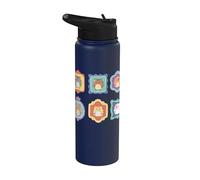 Gabby’s Dollhouse Hamster Kitties All Over Print Stainless Steel Insulated Water Bottle