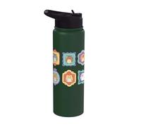 Gabby’s Dollhouse Hamster Kitties All Over Print Stainless Steel Insulated Water Bottle