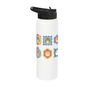 Gabby’s Dollhouse Hamster Kitties All Over Print Stainless Steel Insulated Water Bottle