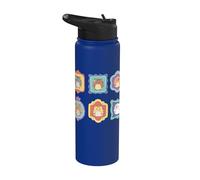 Gabby’s Dollhouse Hamster Kitties All Over Print Stainless Steel Insulated Water Bottle
