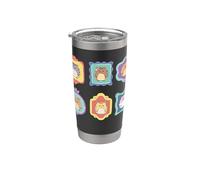 Gabby’s Dollhouse Hamster Kitties All Over Print Vaso térmico de acero inoxidable de doble pared