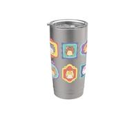 Gabby’s Dollhouse Hamster Kitties All Over Print Vaso térmico de acero inoxidable de doble pared
