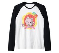 Gabby’s Dollhouse Kitty Fairy Floral Portrait Camiseta Manga Raglan