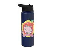Gabby’s Dollhouse Kitty Fairy Floral Portrait Stainless Steel Insulated Water Bottle