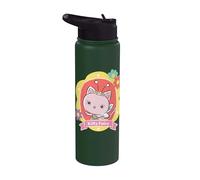 Gabby’s Dollhouse Kitty Fairy Floral Portrait Stainless Steel Insulated Water Bottle