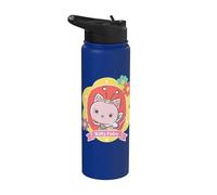 Gabby’s Dollhouse Kitty Fairy Floral Portrait Stainless Steel Insulated Water Bottle