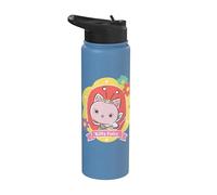 Gabby’s Dollhouse Kitty Fairy Floral Portrait Stainless Steel Insulated Water Bottle