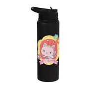 Gabby’s Dollhouse Kitty Fairy Floral Portrait Stainless Steel Insulated Water Bottle