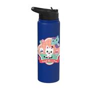 Gabby’s Dollhouse Lend Me A Paw Stainless Steel Insulated Water Bottle