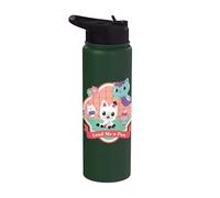Gabby’s Dollhouse Lend Me A Paw Stainless Steel Insulated Water Bottle