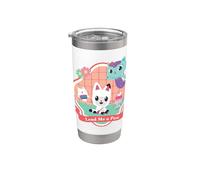 Gabby’s Dollhouse Lend Me A Paw Vaso térmico de acero inoxidable de doble pared