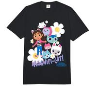 Gabby’s Dollhouse Magnifi-Cat Friends Comfort Colors Adult Heavyweight T-Shirt