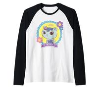 Gabby’s Dollhouse Mercat Floral Portrait Camiseta Manga Raglan