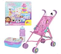 Gabby’s dollhouse pack silla, sandwichera y juegos de mesa