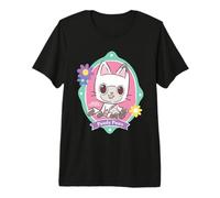 Gabby’s Dollhouse Pandy Paws Floral Portrait Camiseta Premium